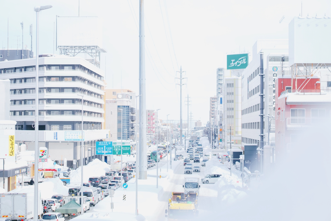 2026年1月25日の札幌大雪とその後の渋滞
