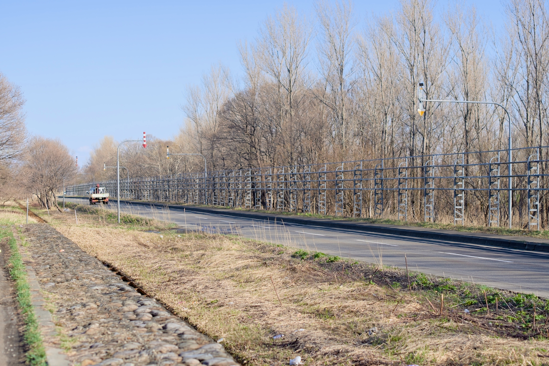 マクンベツ湿原の駐車場