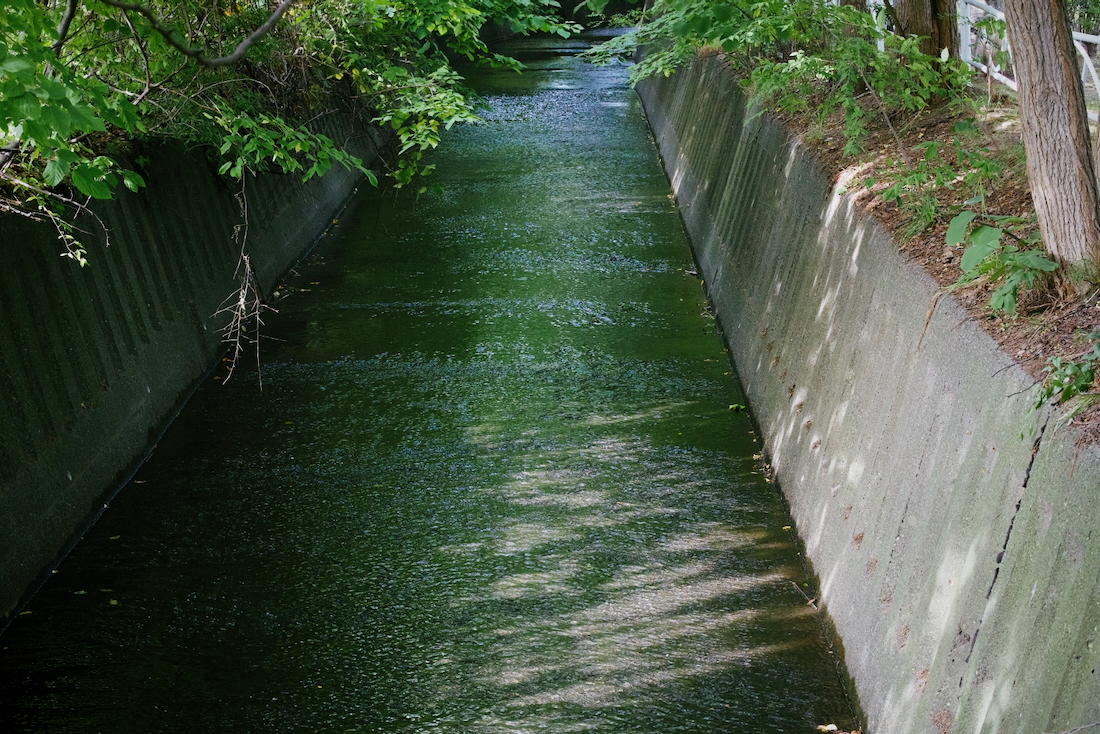 月寒公園の望月寒川